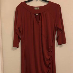 Rust Color dress